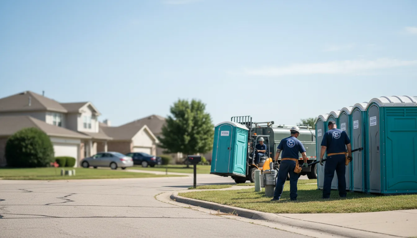 Porta Potty Rental in Cutler, IL near me